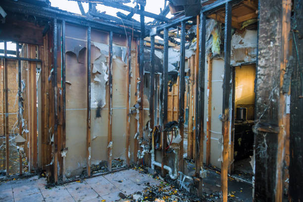 Professional Emergency Fire Cleanup technician working in Westminster, MD